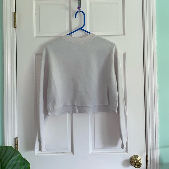 PacSun Tops - White Crewneck crop top